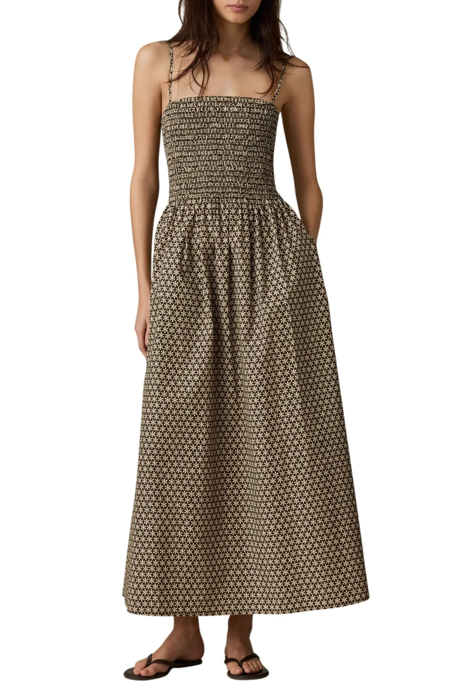 Lucia Floral Print A-Line Dress (Women) | Nordstrom | Nordstrom