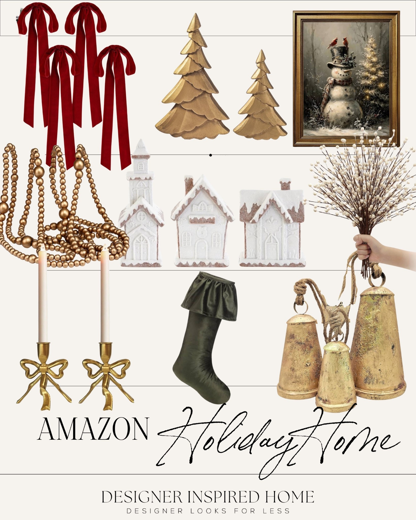 Amazon holiday decor 

#LTKHome #LTKFindsUnder50 #LTKSeasonal