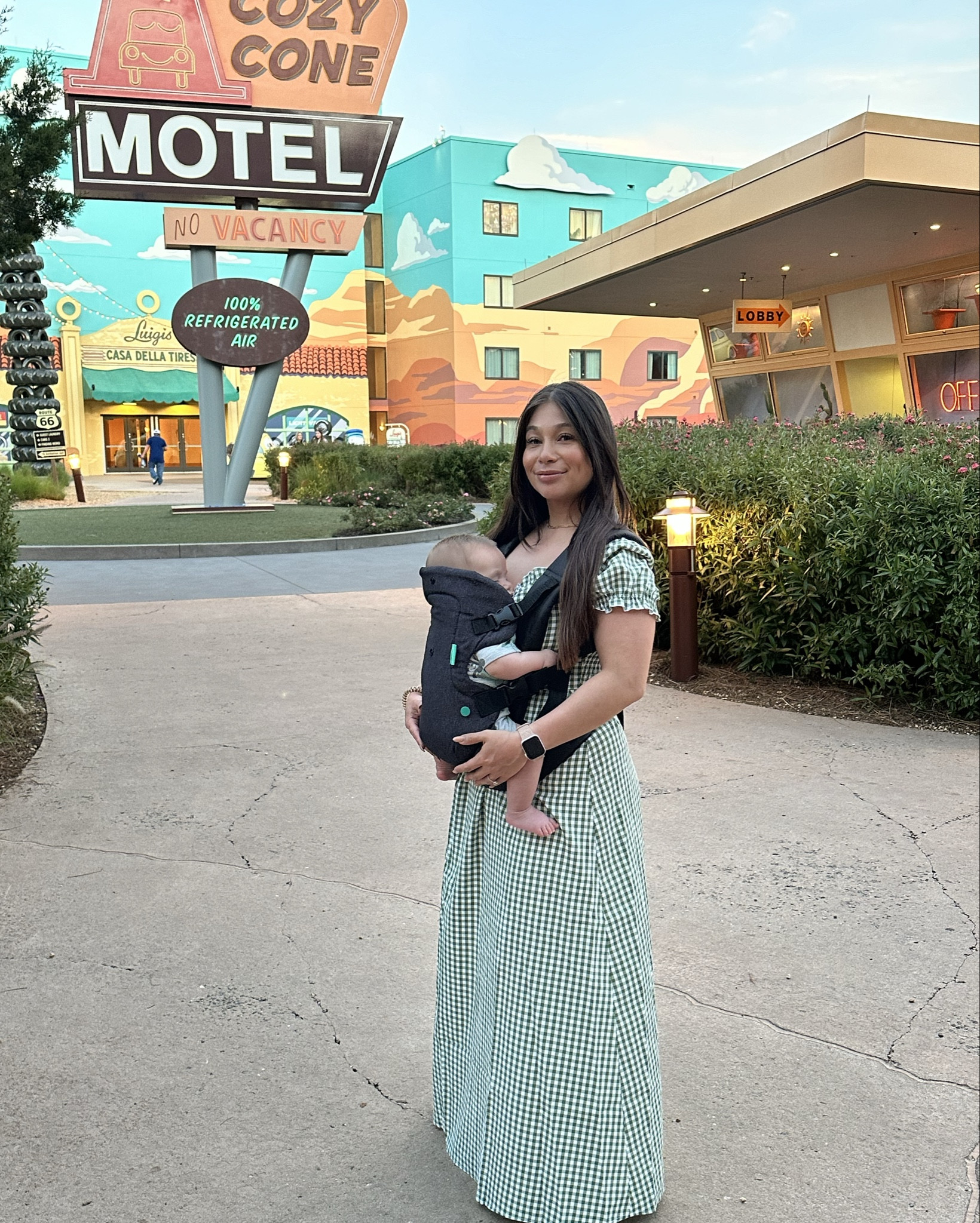 Both of these pictures shows my baby facing inward and outward. We took this convertible baby carrier with us to Disney and when we traveled, specifically on family friendly hikes! 

#LTKtravel #LTKbaby #LTKfamily