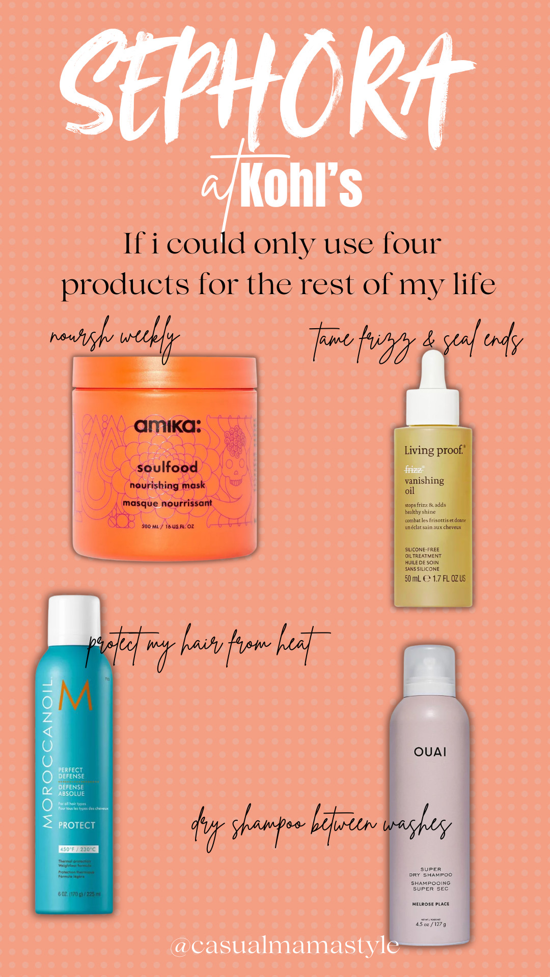 If I could only use four products the rest of my life it would be these four! I grabbed them @sephora @kohls #sephoraatkohls 

Keeping the shopping trips at a minimum! Thank you #kohls for making life easier! #kohlspartner. 
 

 #LTKgrwm #LTKselfcare #LTKBeauty