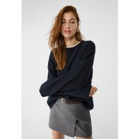 Stradivarius Soft-touch knit sweater Navy blue S | Stradivarius (UK)