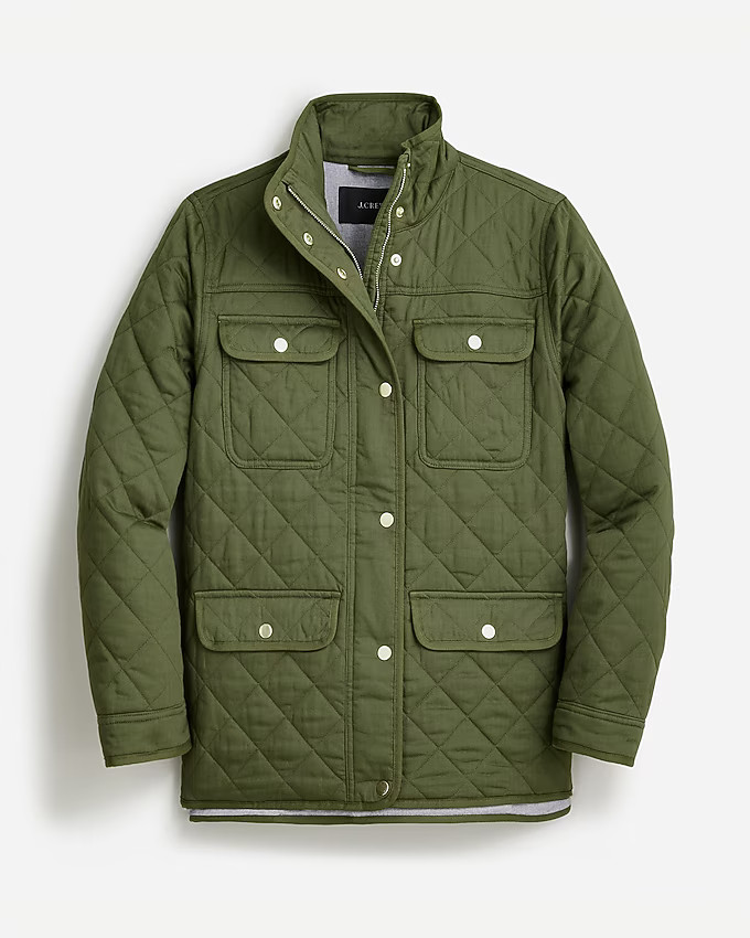 New quilted downtown field jacket | J. Crew US