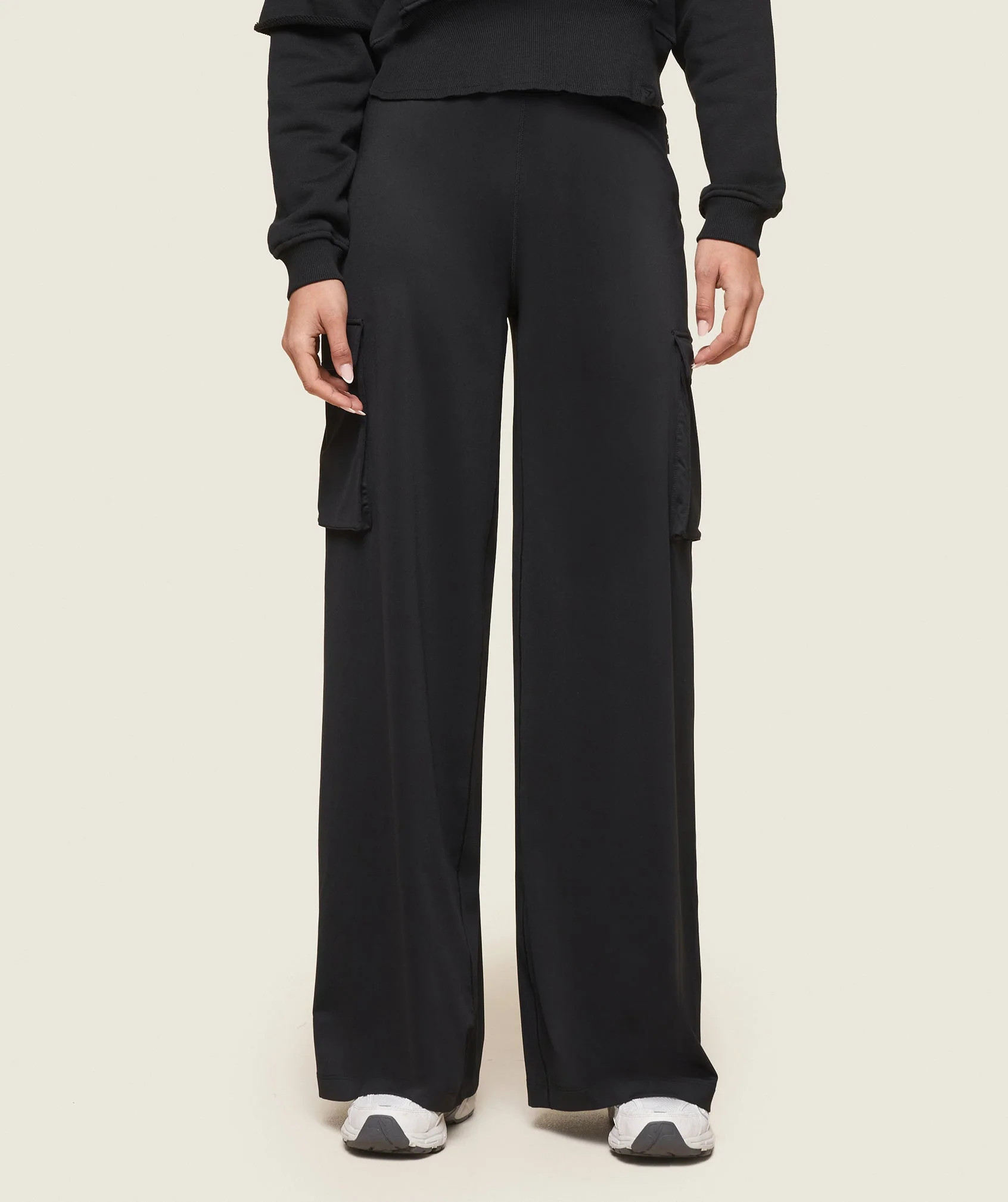 Gymshark GS x Leana Deeb Flared Pants - Black | Gymshark UK