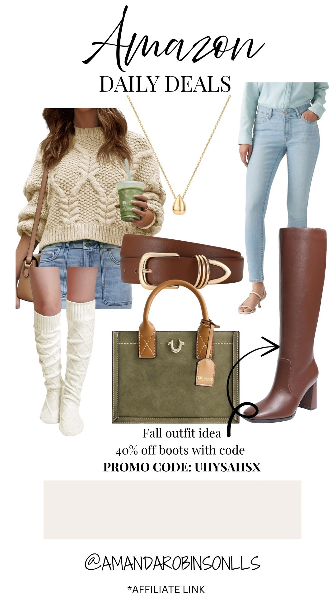 Amazon fall outfit idea
Brown boots 40% off 

#LTKShoeCrush #LTKSaleAlert #LTKStyleTip