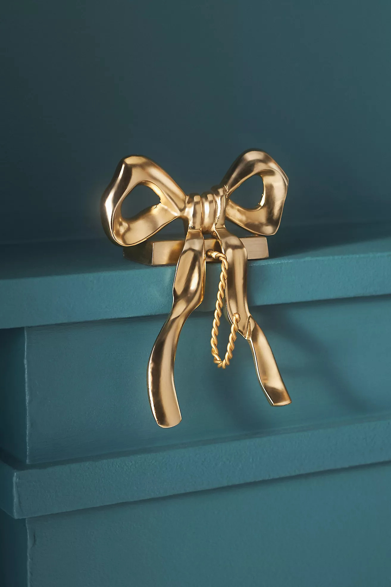 Bow Metal Stocking Holder | Anthropologie (US)