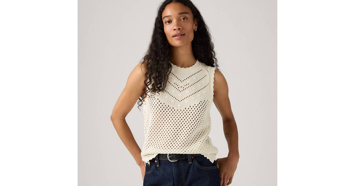 Adrienne Crochet Tank | Levi's US