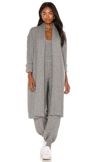 Pawnie Cardigan in Grey | Revolve Clothing (Global)