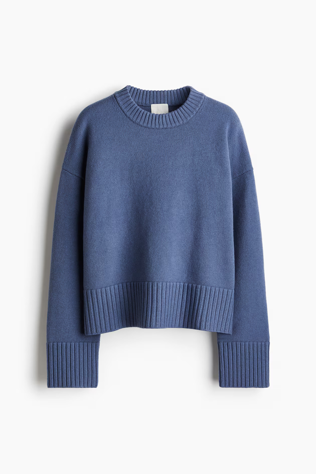 Jersey de punto fino - Azul empolvado - MUJER | H&M ES | H&M (FR, IT, ES, PT, BE)