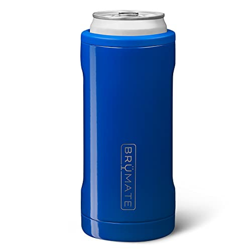 BrüMate Hopsulator Slim Can Cooler Insulated for 12oz Slim Cans | Skinny Can Coozie Insulated St... | Amazon (US)