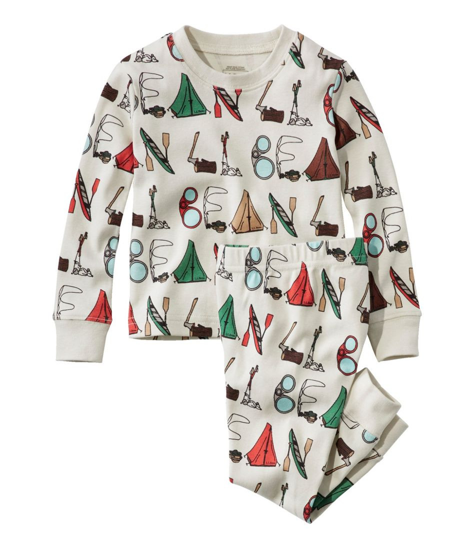 Toddlers' Organic Cotton Fitted Pajamas | L.L. Bean