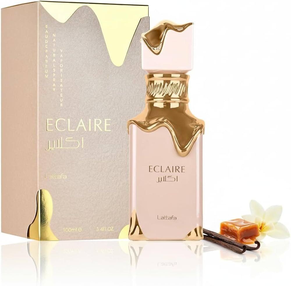 Lattafa Eclaire - Vanilla, Caramel, Sweet, Floral - Eau de Parfum Long-Lasting Fragrance for Wome... | Amazon (US)