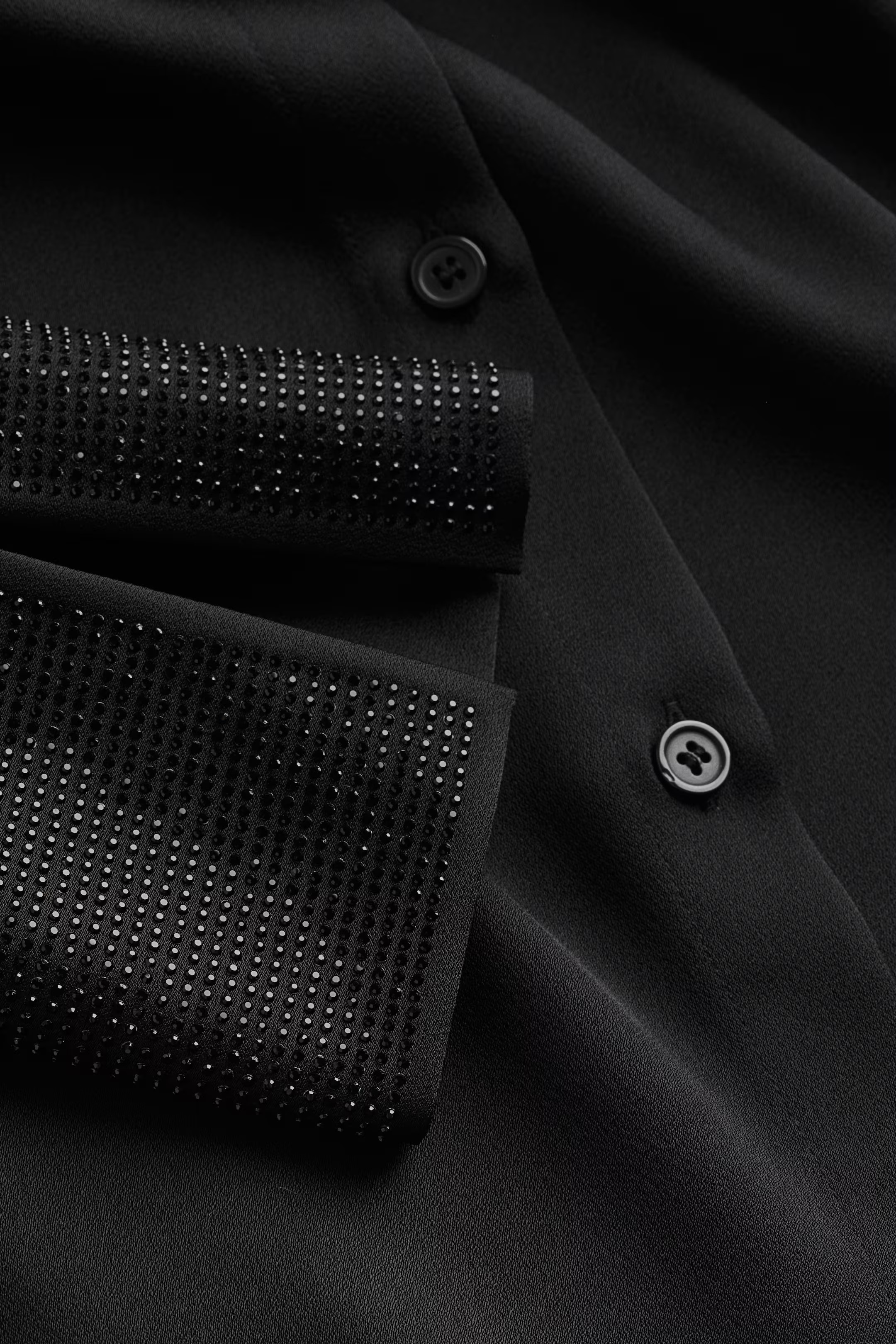 Rhinestone-decorated blouse | H&M (UK, MY, IN, SG, PH, TW, HK)