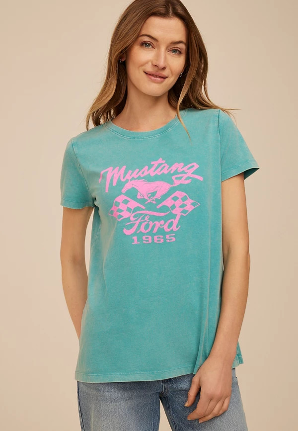 Mustang Ford 1965 Retro Classic Fit Graphic Tee | Maurices