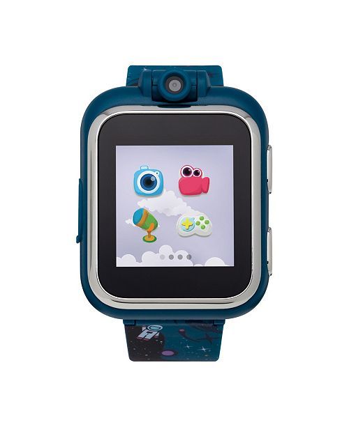 PlayZoom Kids Smartwatch with Navy Outer Space Printed Strap | Macys (US)