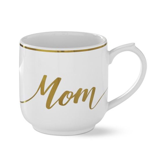 Gold Heart Mug, Mom | Williams-Sonoma