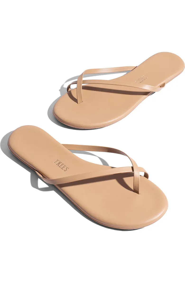 Riley Metallic Flip Flop (Women) | Nordstrom