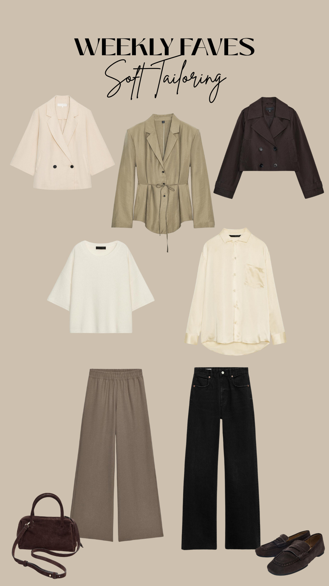 Minimalist, Autumn, Workwear, Bag, Shirt, Loafers, Trousers, Sweater, Blazer, Jacket, Jeans, Zara 

 #LTKSeasonal #LTKU #LTKTravel