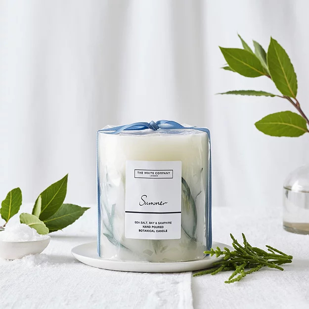 Summer Botanical Candle – Medium | Candles | The  White Company | The White Company (UK)