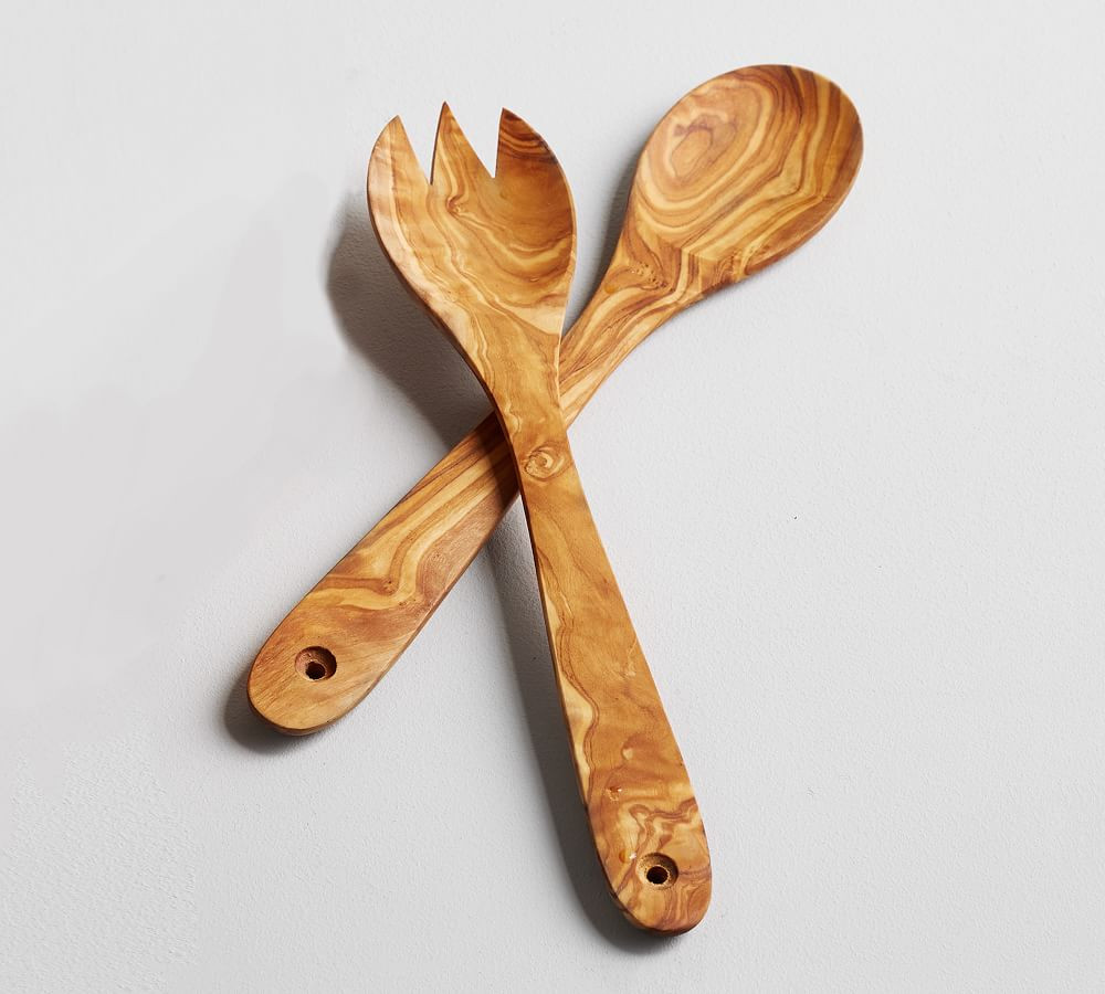 Olive Wood Serving Utensils | Pottery Barn (US)
