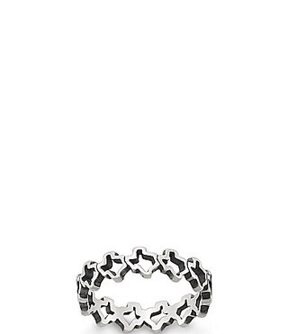 James Avery Texas Novelty Stacker Band Ring -  6.5 | Dillard's