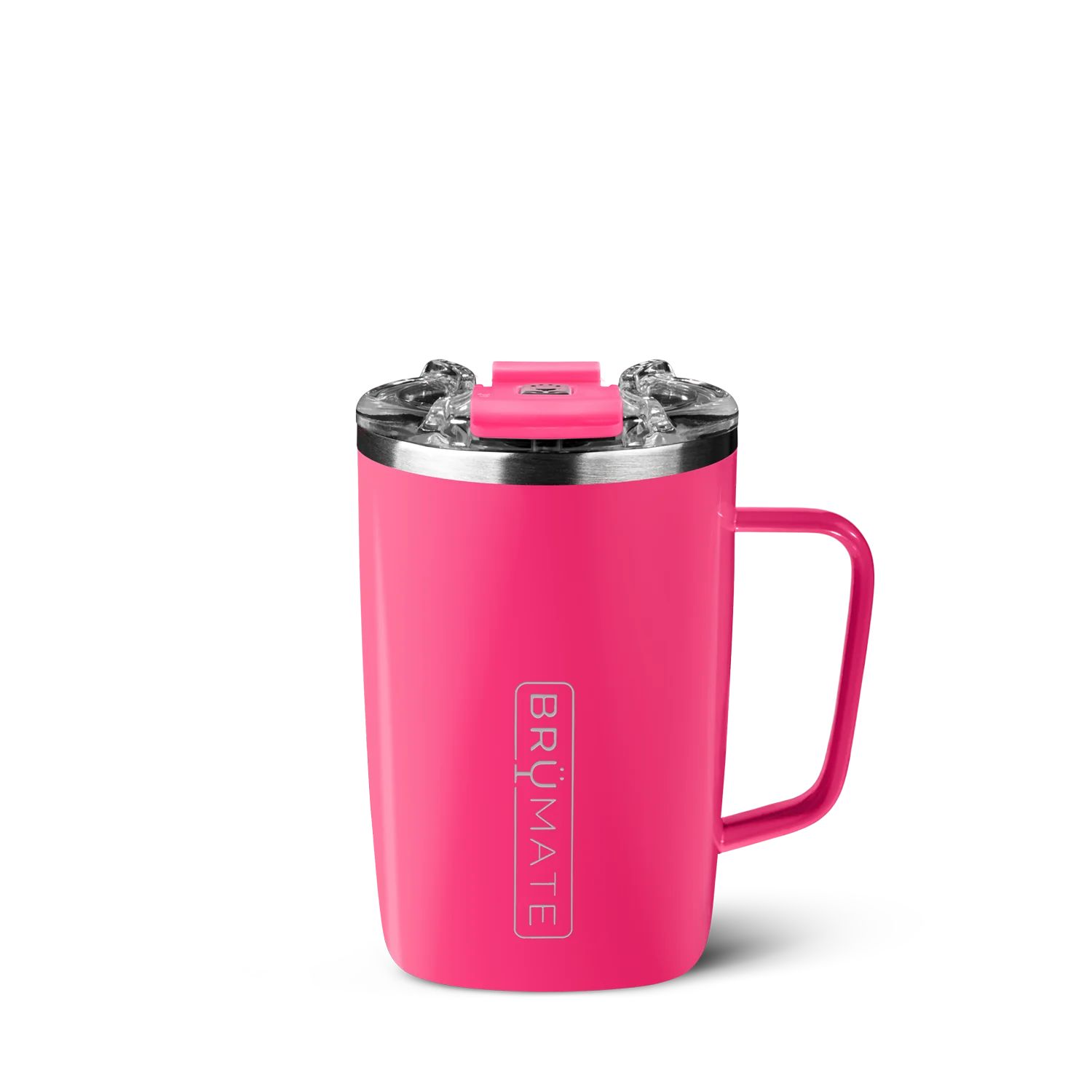 TODDY Insulated Mug 16oz | Neon Pink | BruMate