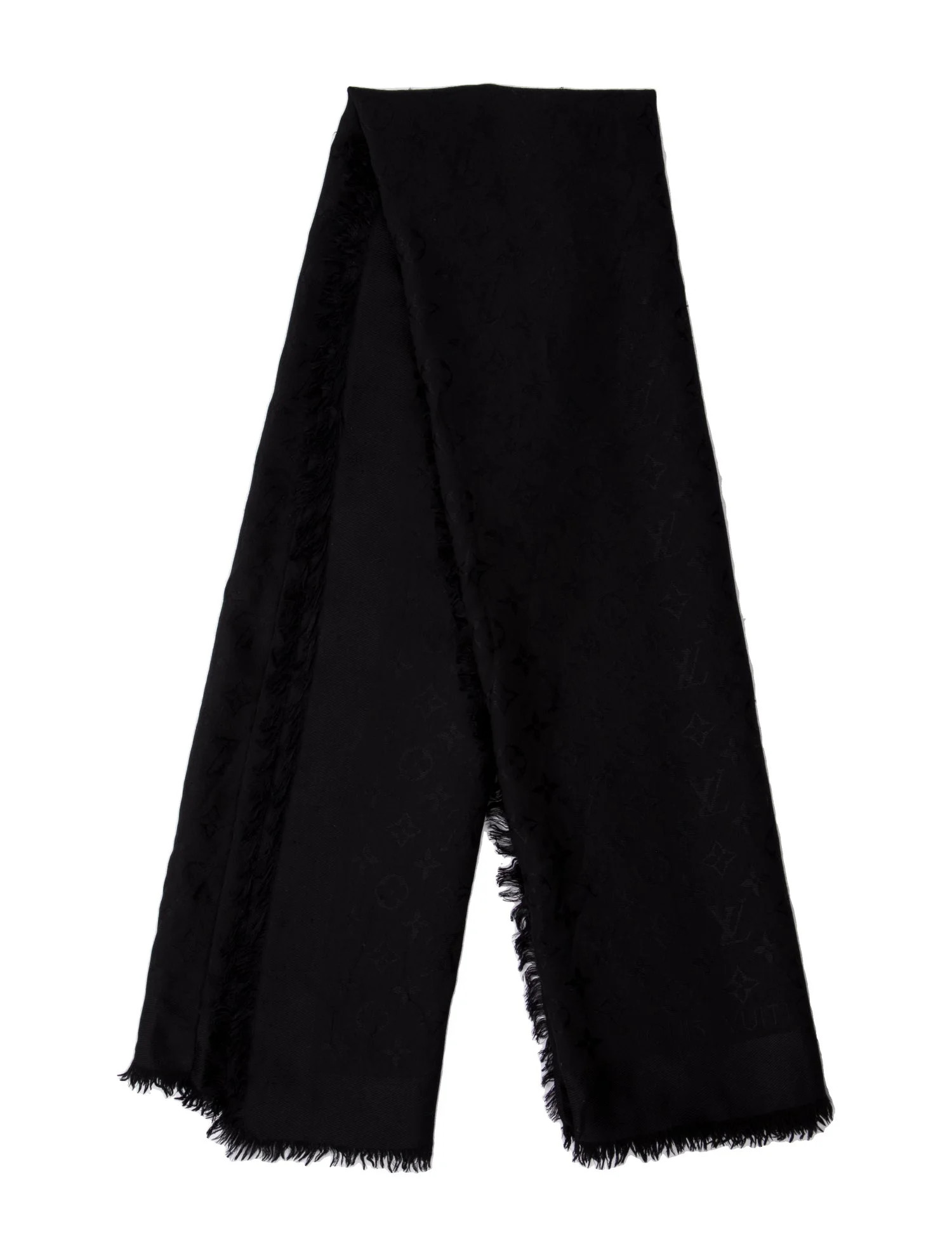 2018 Monogram Pattern Shawl | The RealReal