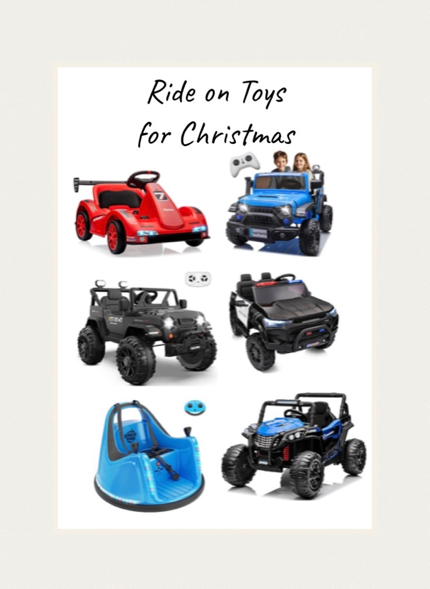 Fun ride on toys for little ones this Christmas 🎄 

#LTKHoliday #LTKGiftGuide