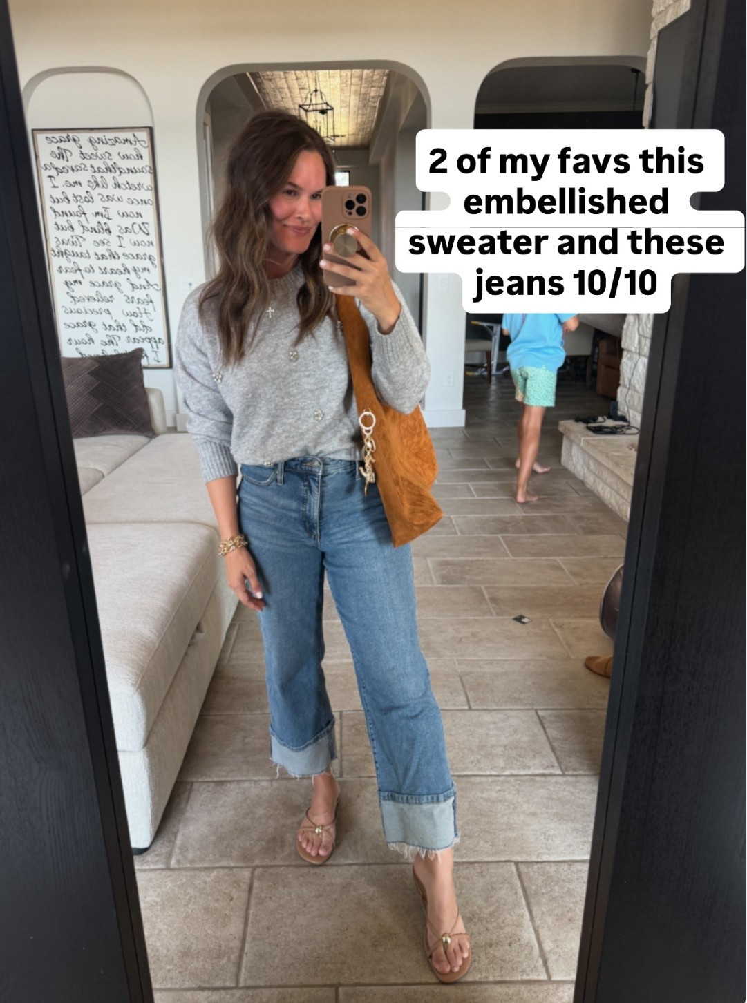 This Walmart embellished sweater makes any outfit feel festive ✨
Paired with classic jeans for an easy holiday-ready look — cute, comfy, and budget-friendly.
#WalmartFashion #HolidayOutfits #AffordableStyle #FestiveFashion #EverydayChic

#LTKootd #LTKHoliday #LTKgrwm