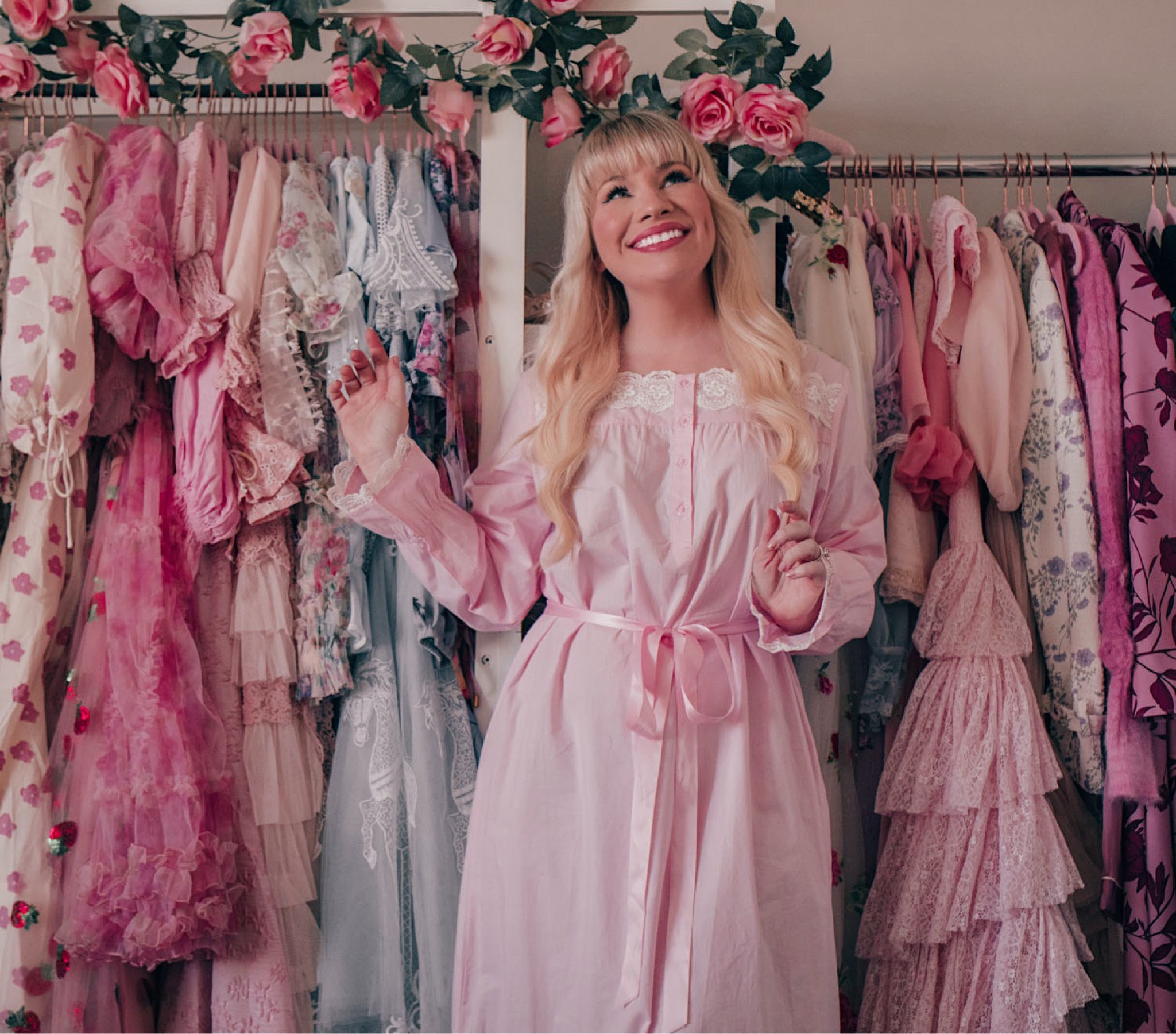 Pink pajamas, Amazon finds, EKOUAER 

#LTKfindsunder50 #LTKSeasonal #LTKstyletip