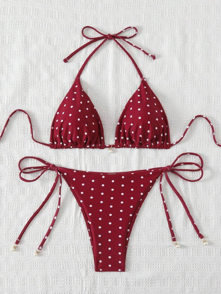 SHEIN Swim Chicsea Beach Summer Outfits For Women, Random Print Swimwear Set | SHEIN