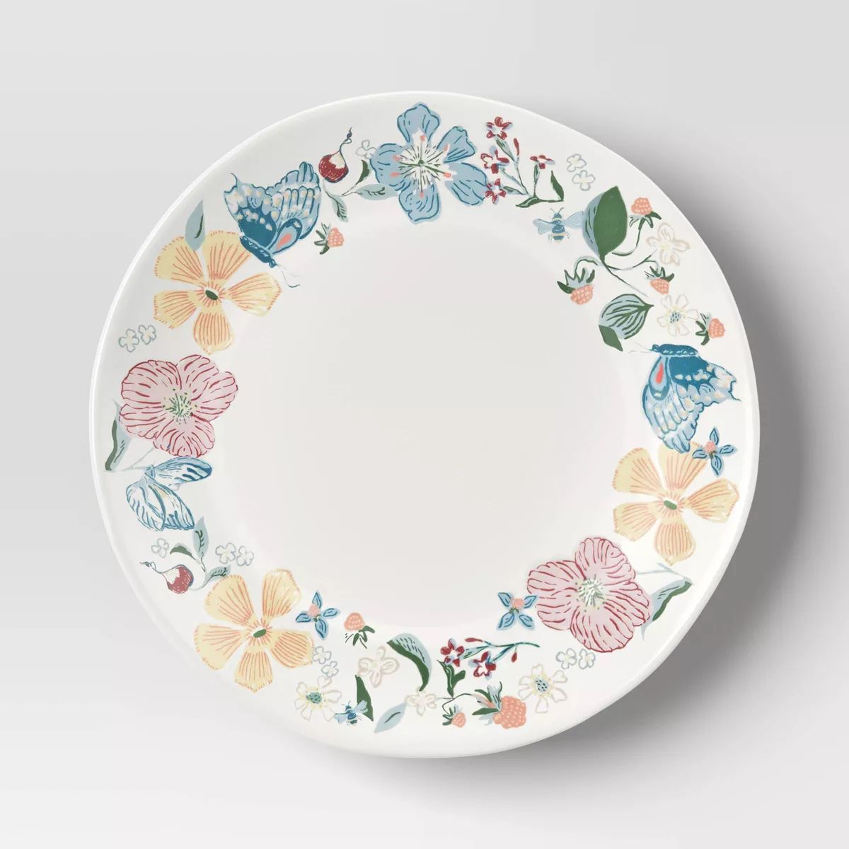 8" Stoneware Floral Salad Plate - Threshold™ | Target