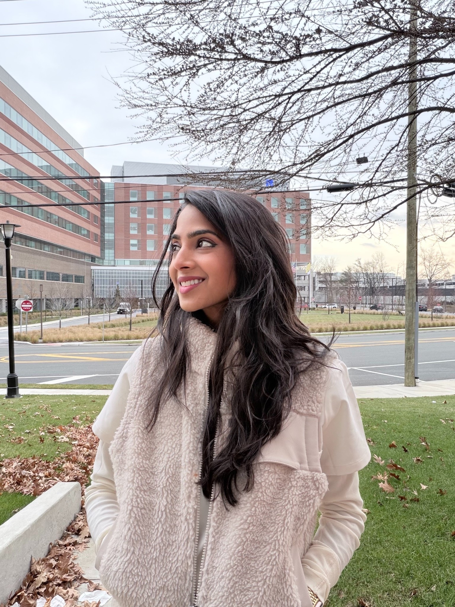 Cozy in winter white FIGS