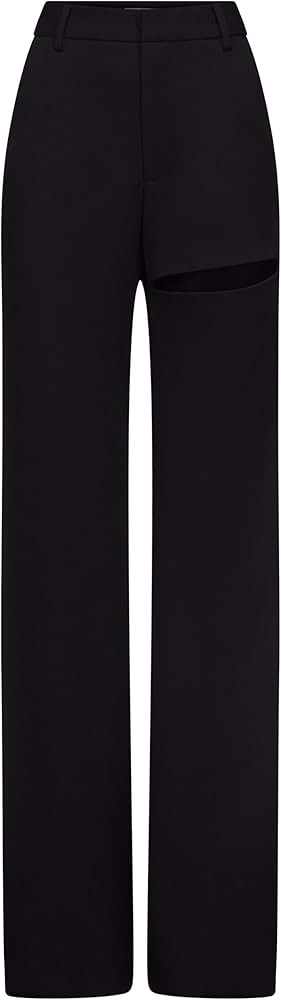 Amazon.com: AREA, Asymmetric Slit Trouser, 14, Black : Luxury Stores | Amazon (US)