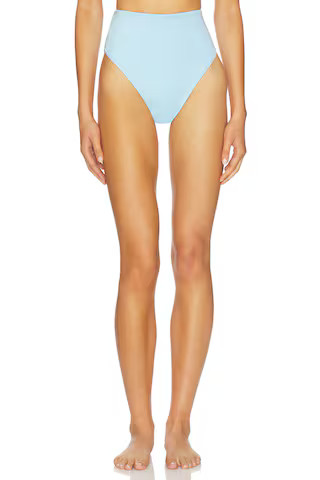 Cleobella Kimber Bikini Bottom in Serenity Shimmer from Revolve.com | Revolve Clothing (Global)