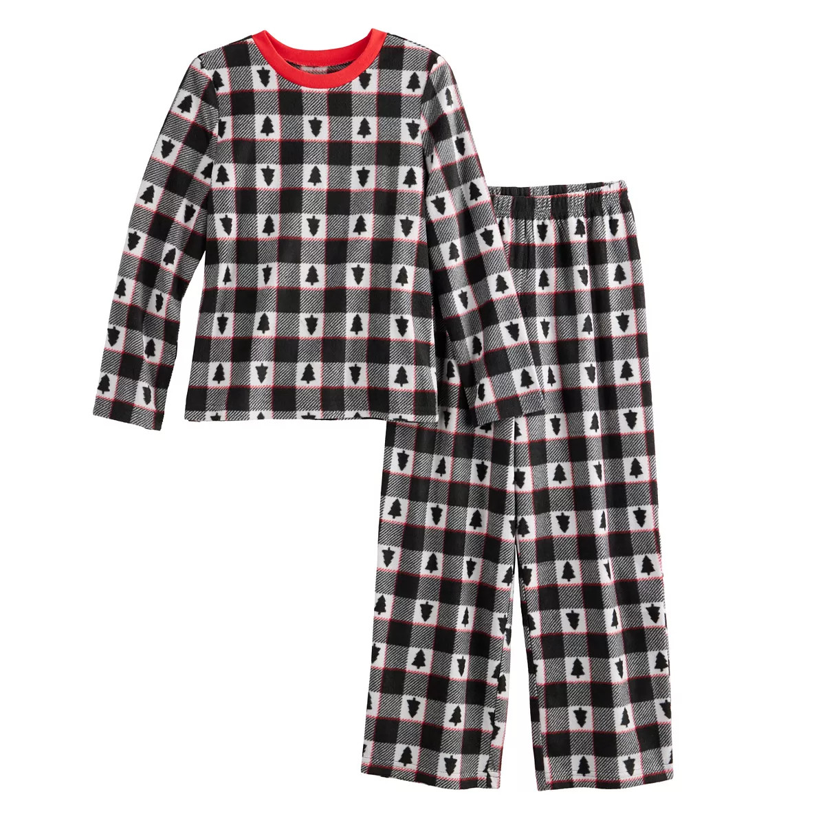 Kids 4-20 Jammies For Your Families® Winter Plaid Top & Bottoms Pajama Set | Kohl's