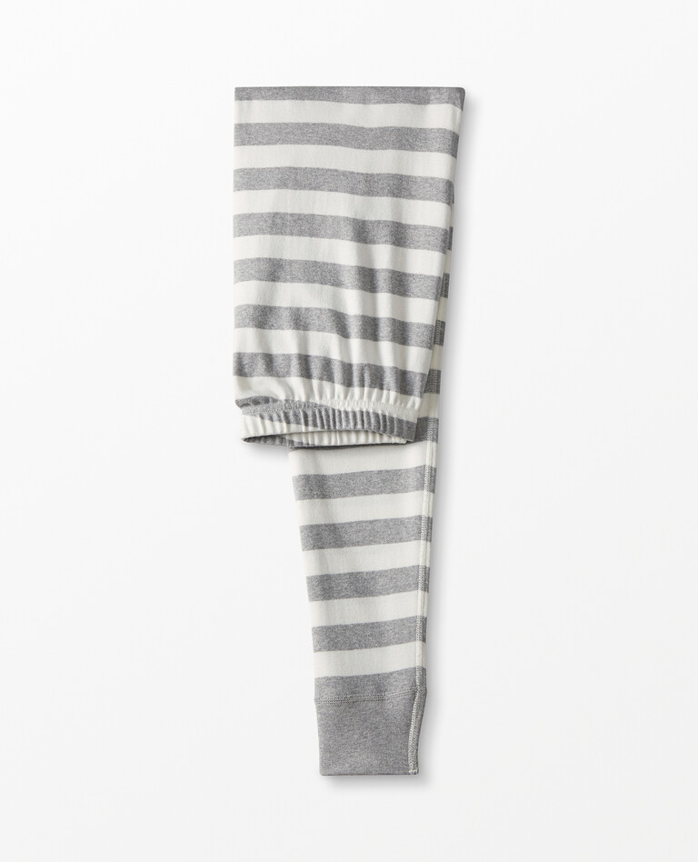 Adult Unisex Striped Long John Pajama Pant | Hanna Andersson