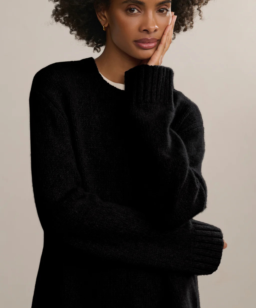 Cashmere Amelia Crewneck | Jenni Kayne