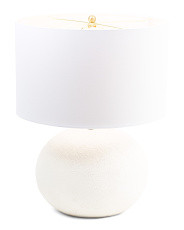 18x24 Concrete Blanche Table Lamp | Marshalls
