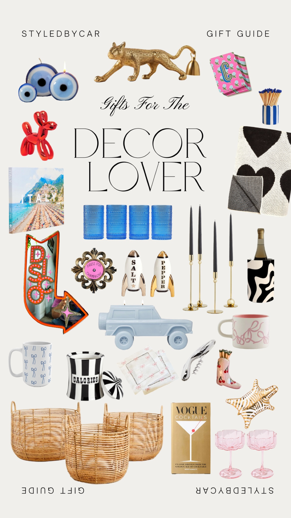 Gift Guide for the Decor Lover🪩💘
Where are all the decor lovers?! I’m obsessed with ALL of this. 

#LTKGiftGuide #LTKHoliday #LTKstyletip