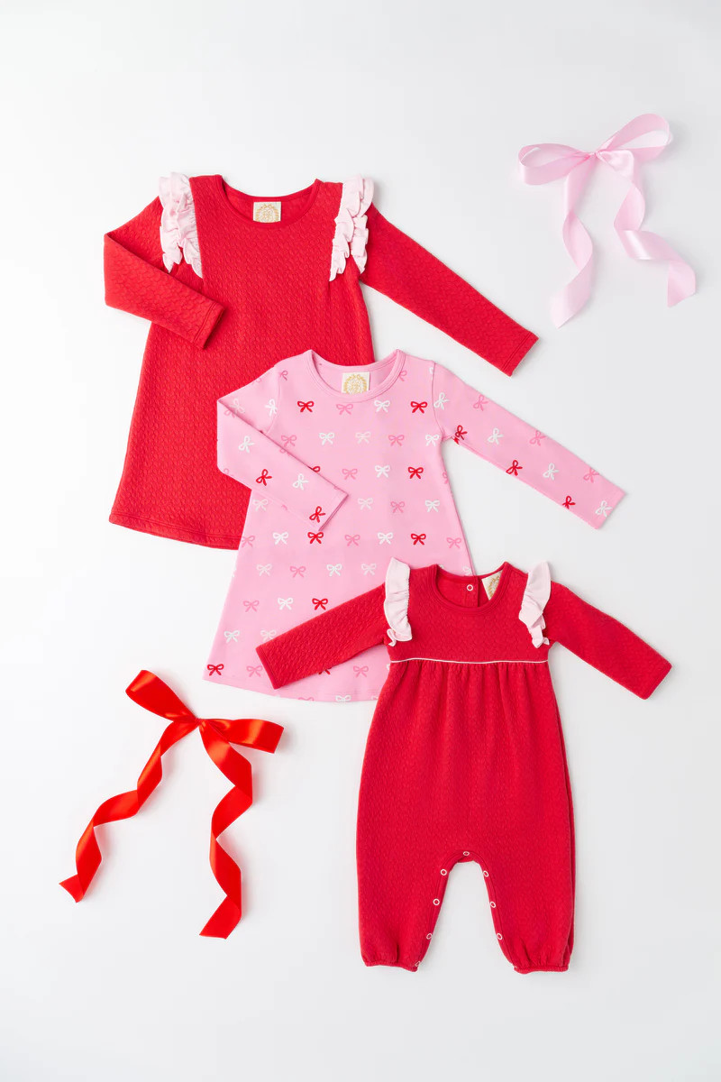 Long Sleeve Polly Play Dress - Bitty Bows | The Beaufort Bonnet Company