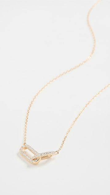 Diamond Linked Up Necklace | Shopbop