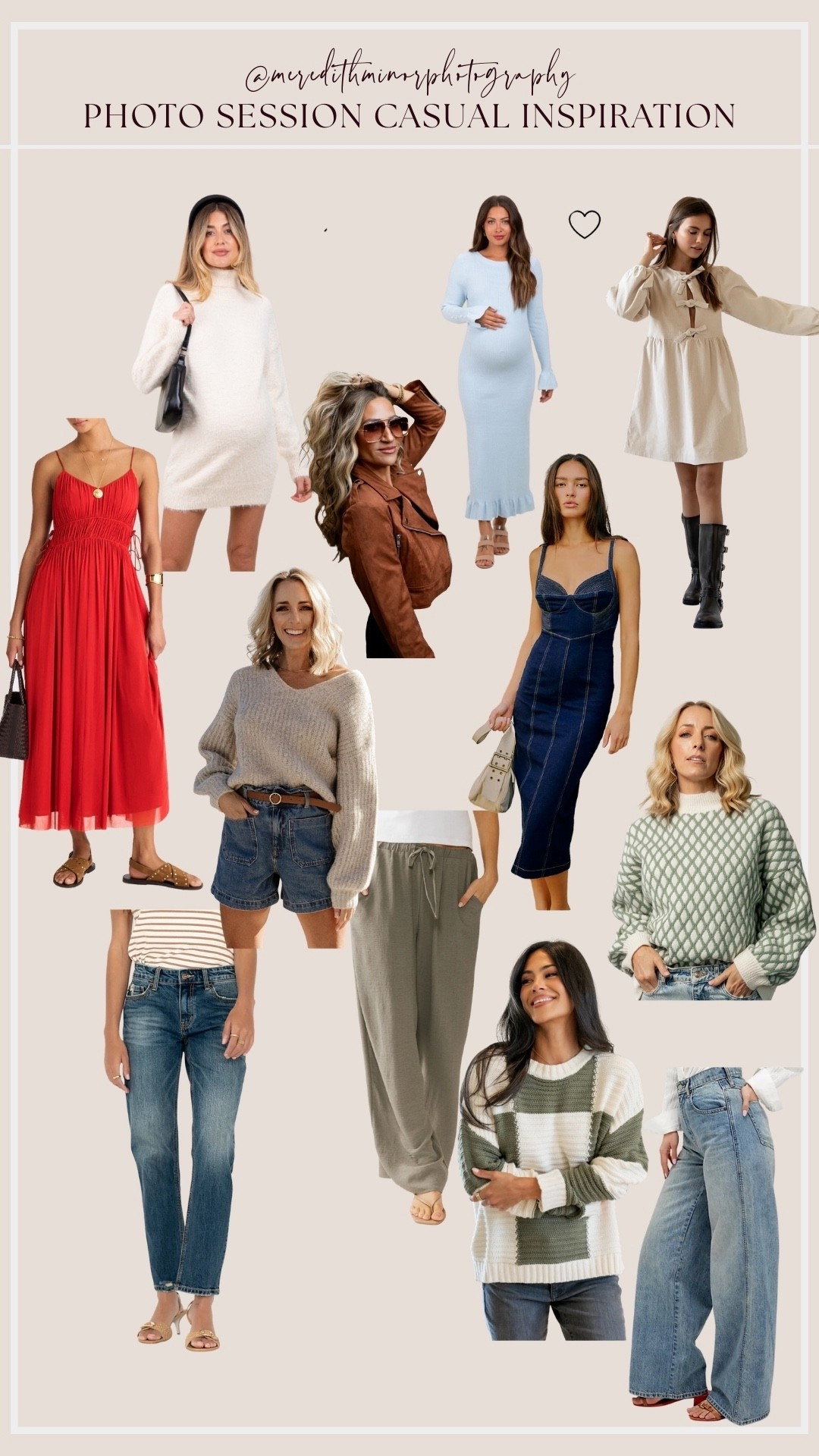 Ladies/Moms, this one’s for you! Casual outfit formulas that feel put-together but not overdone—because you can look great in family photos without sacrificing comfort. Linked everything so you can shop the whole vibe ↓

#LTKFamily #LTKSeasonal #LTKStyleTip