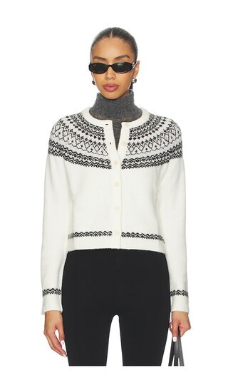 Wilder Cardigan in Chalk Combo | Revolve Clothing (Global)