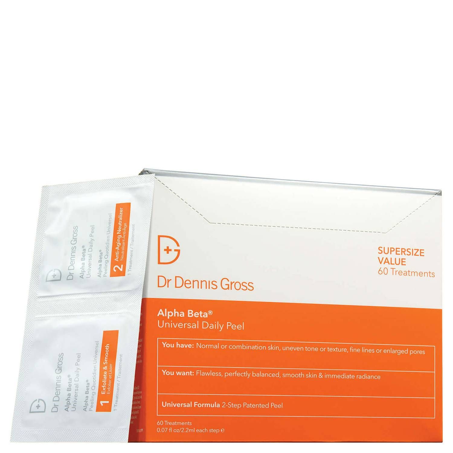 Dr Dennis Gross Alpha Beta Universal Daily Peel (60 Pack, Worth $204) | Dermstore (US)