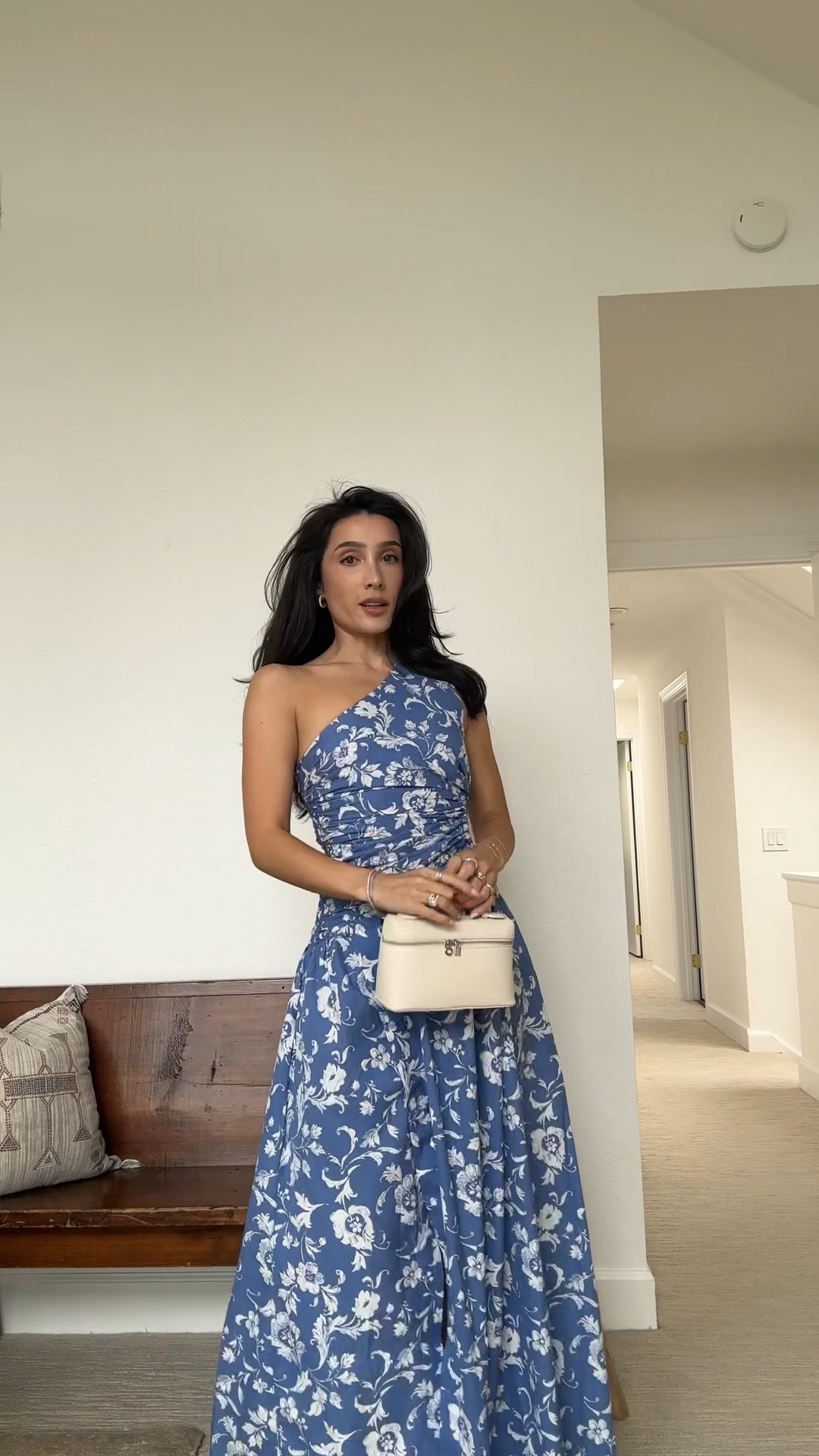 Love this dress for a wedding guest look! It’s also just a really good summer dress. Will definitely rewear this in Napa!! I’m wearing an XXS, I would say it runs big so size down one size if you’re also small in the chest/waist. 

#LTKStyleTip #LTKWedding #LTKFindsUnder100