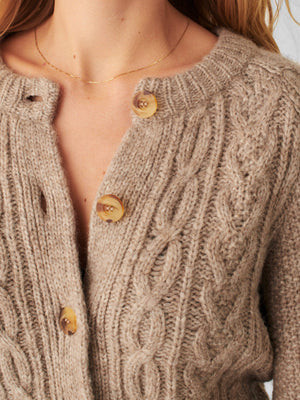 Frost Cropped Cardigan | Faherty