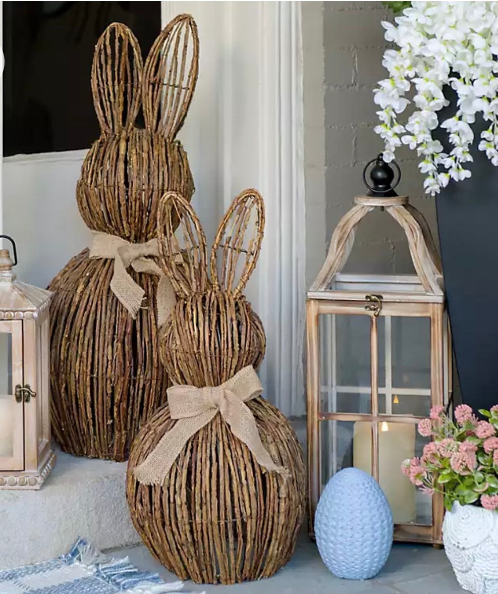 Rattan Bunnies 

#LTKHome