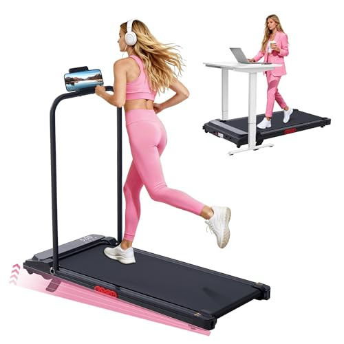 Walking Pad with Incline, 2026 Upgrade Electric Small Walking Pad with Handle Bar, 3.0HP Protable Walking Pad Treadmill with Handles and Incine for Home Small, 0.6-7.6MPH, 350LBS | Amazon (US)