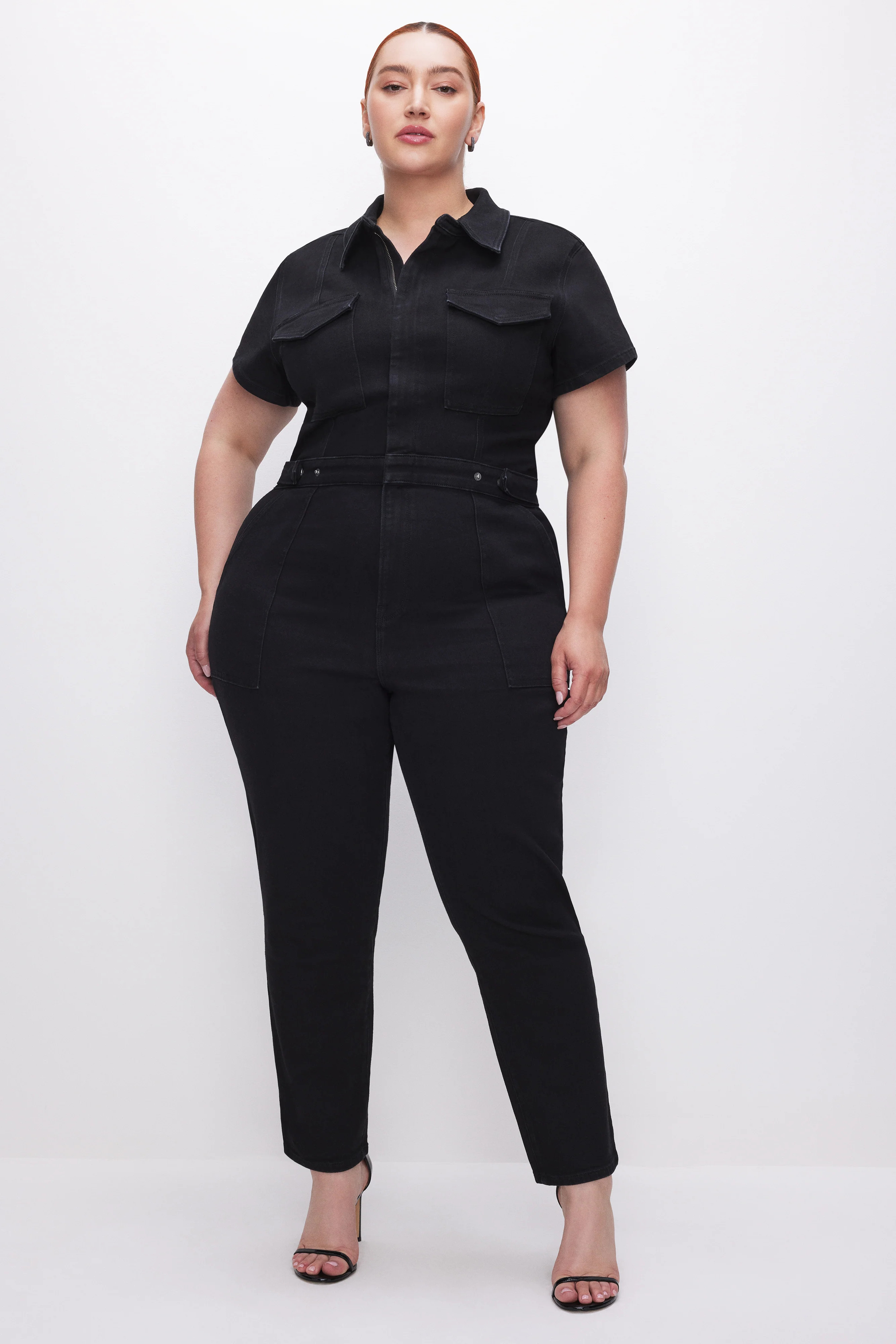 FIT FOR SUCCESS JUMPSUIT | BLACK099 - GOOD AMERICAN | Good American