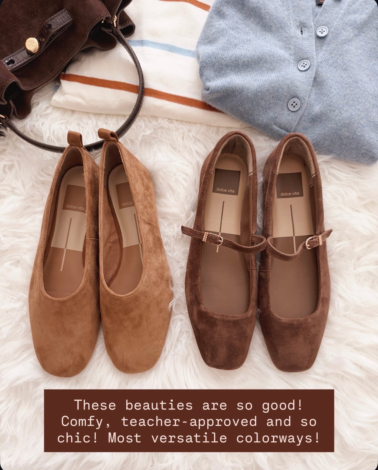 I swear by these shoes! Look amazing with cropped jeans and wide leg jeans too! @dolcevita #ad